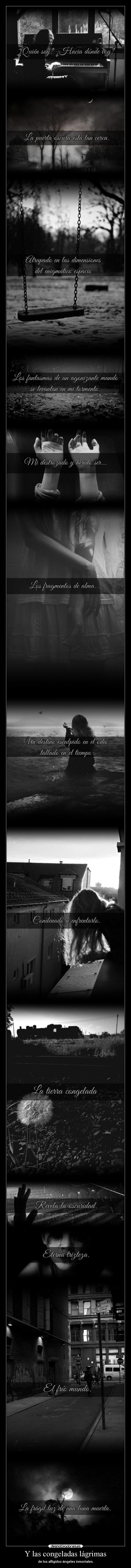 Y las congeladas lágrimas - 