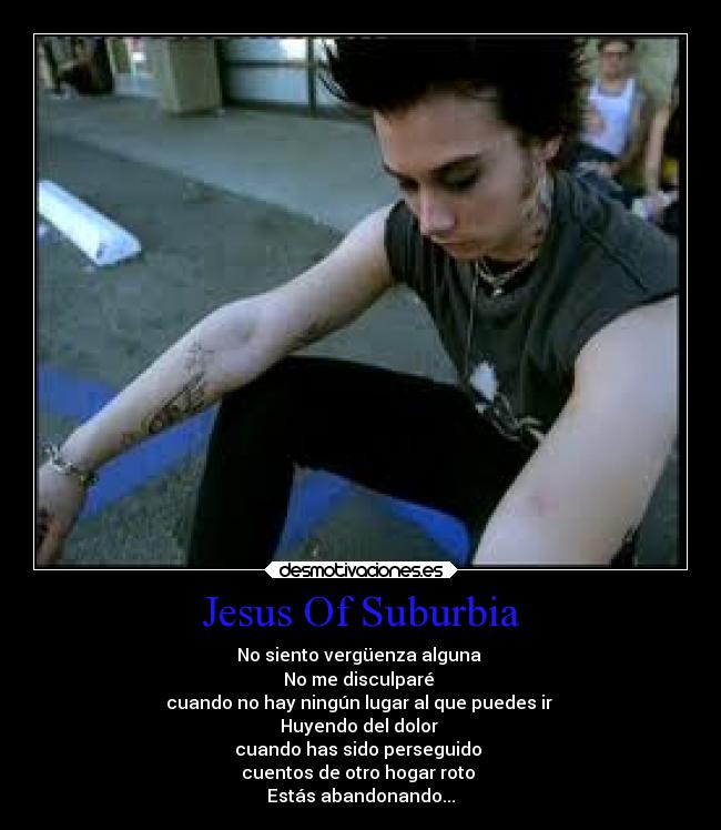 Jesus Of Suburbia -