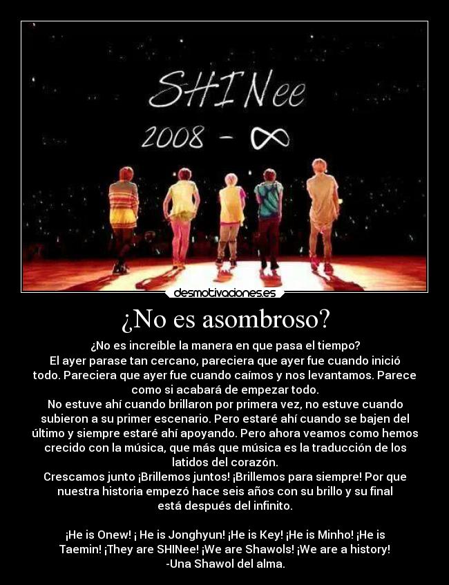 ¿No es asombroso? -