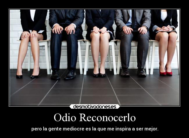 Odio Reconocerlo - 