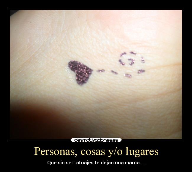 Personas, cosas y/o lugares - 