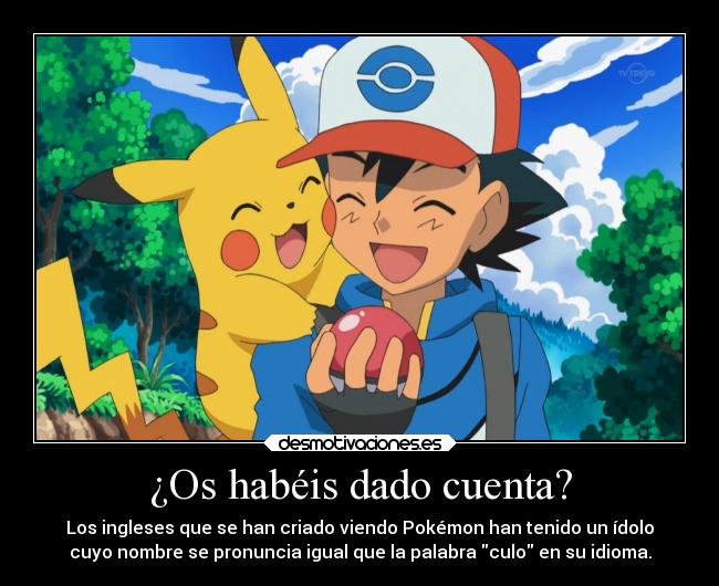 ¿Os habéis dado cuenta? -