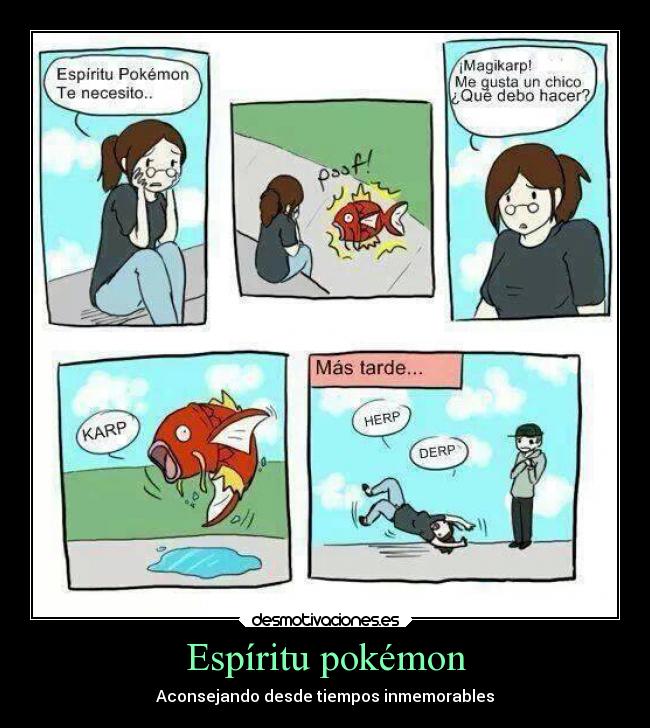 Espíritu pokémon - Aconsejando desde tiempos inmemorables