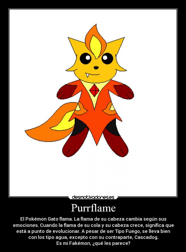 carteles pokemon fakemon tipo fuego paint sirve para dibujar por eso quedo peor desmotivaciones