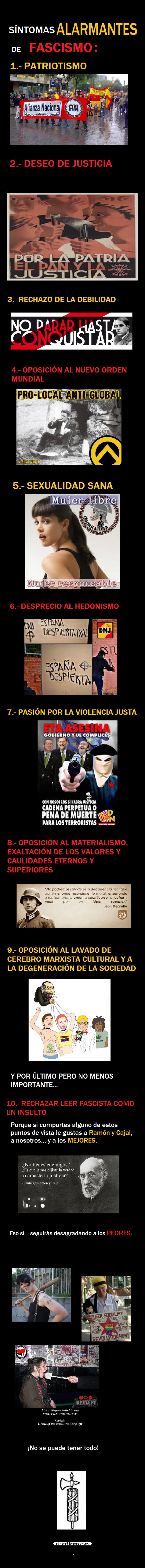 carteles politica fascismo veritasvincitomnia stopgenocidioblanco desmotivaciones