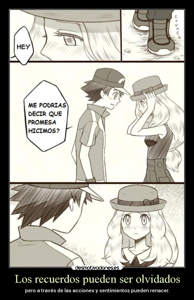 Los recuerdos pueden ser olvidados -