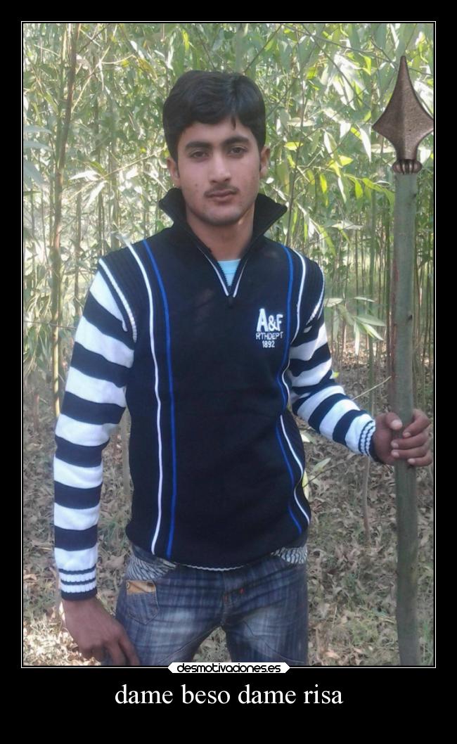 dame beso dame risa -