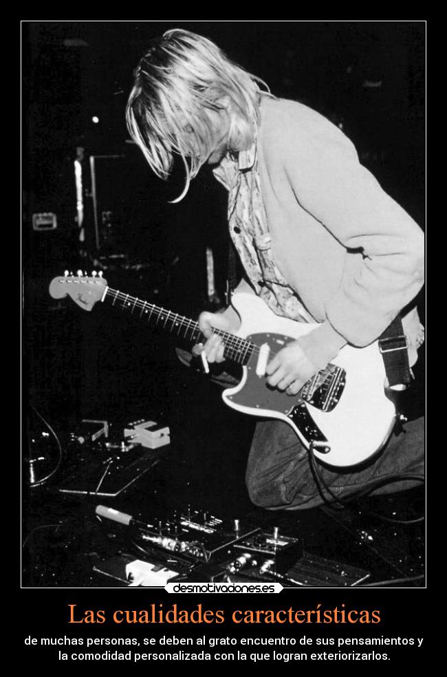 Las cualidades características -