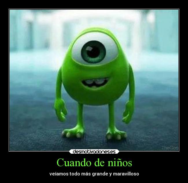 Cuando de niños -
