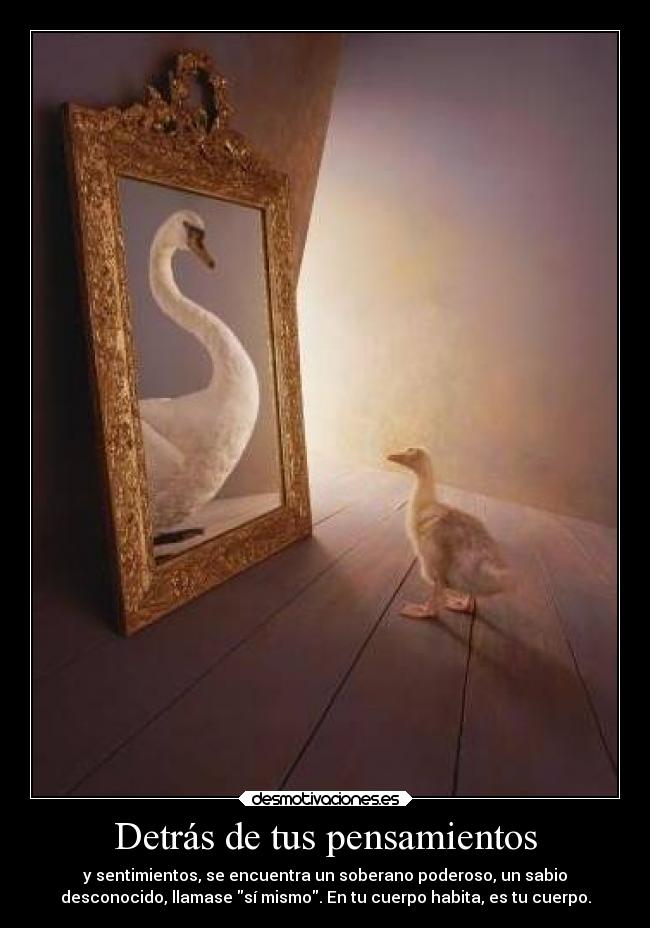 Detrás de tus pensamientos -