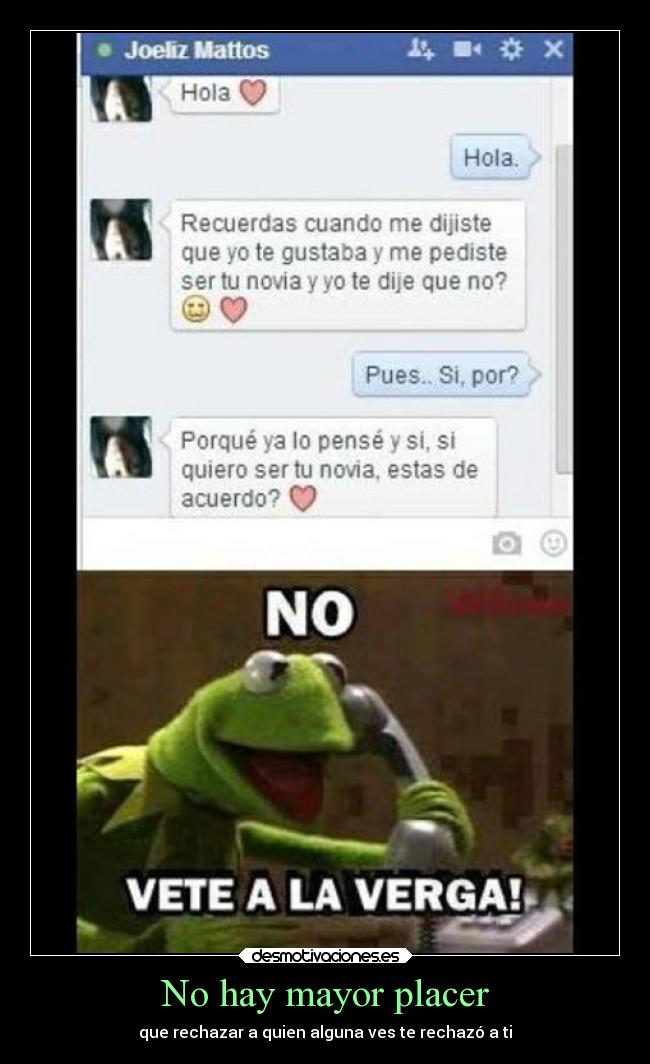 No hay mayor placer - 