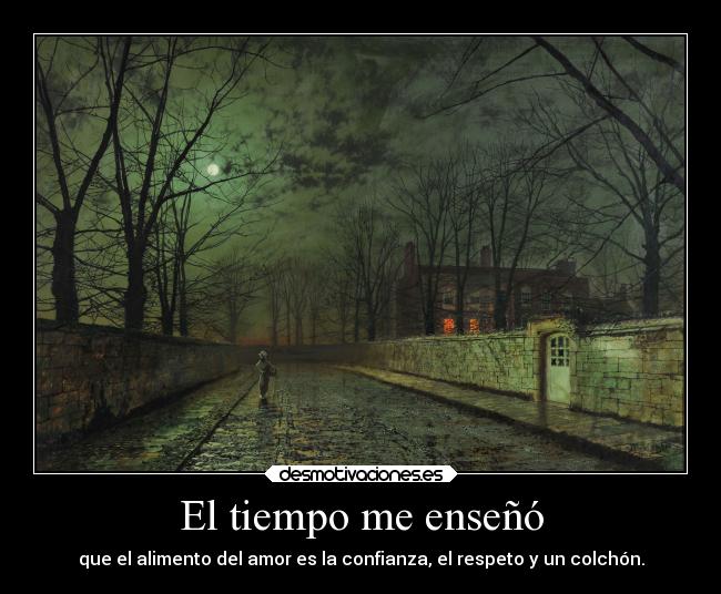 El tiempo me enseñó - 