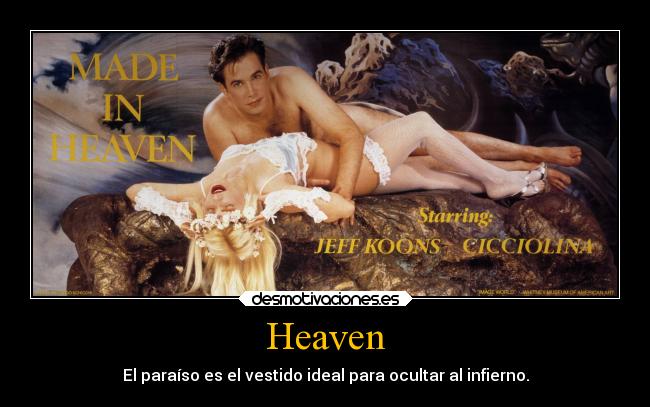 Heaven - El paraíso es el vestido ideal para ocultar al infierno.