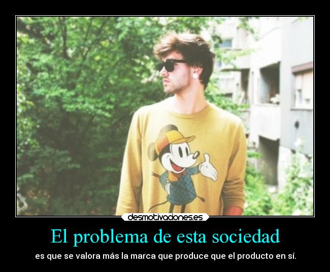El problema de esta sociedad - 