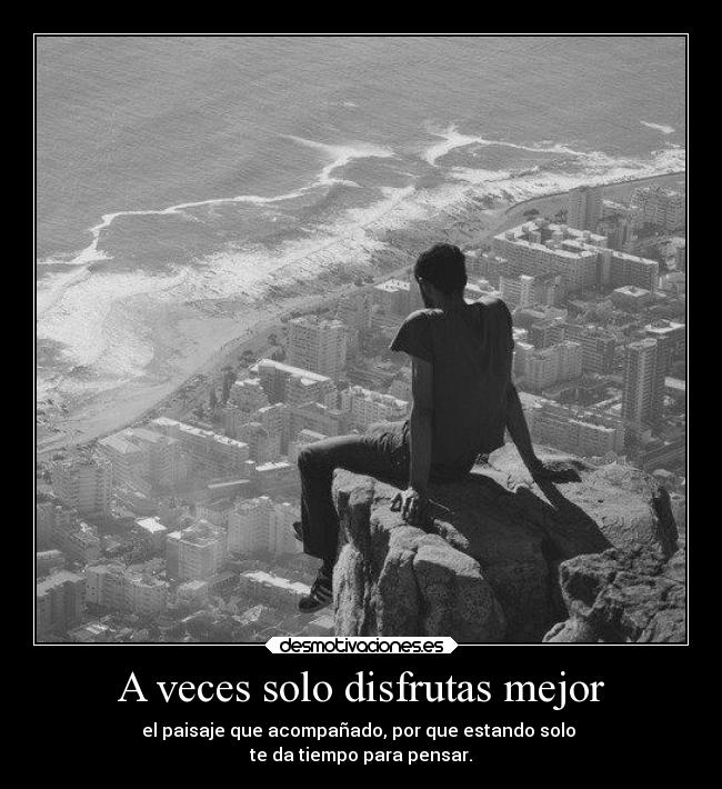 carteles soledad desmotivaciones