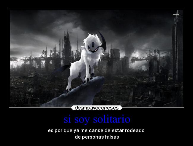 si soy solitario - 