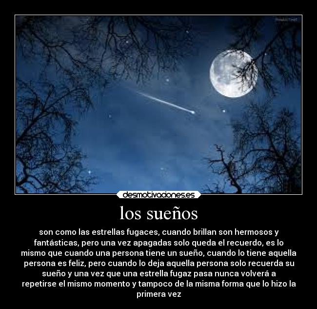 los sueños -