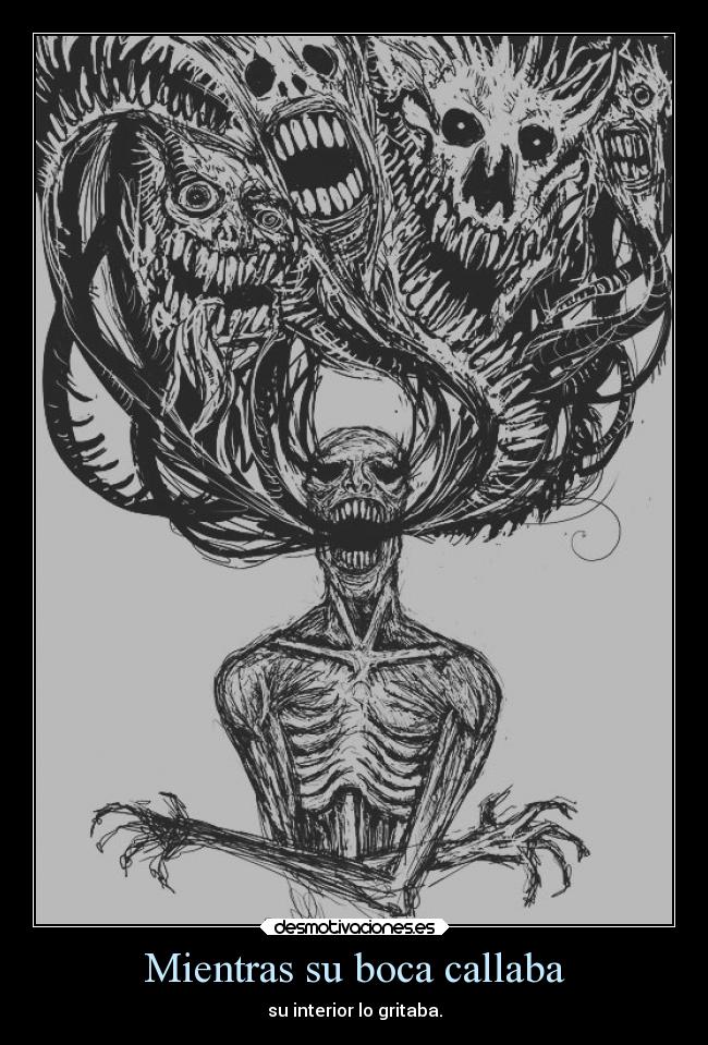 Mientras su boca callaba -