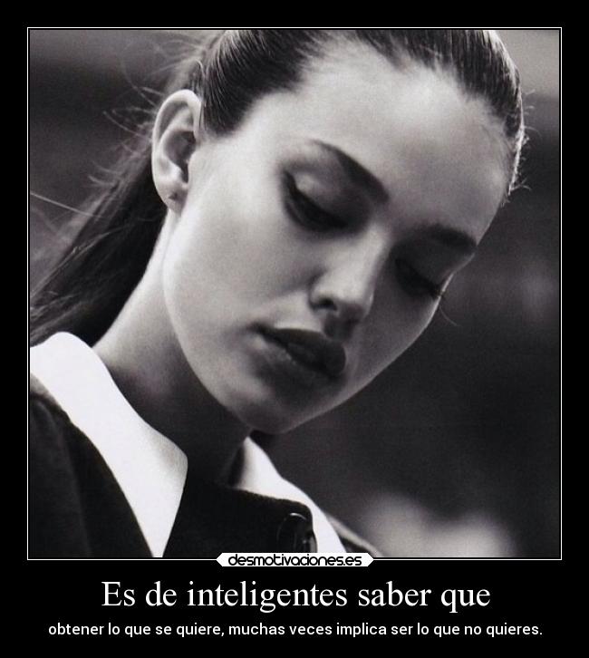 Es de inteligentes saber que -