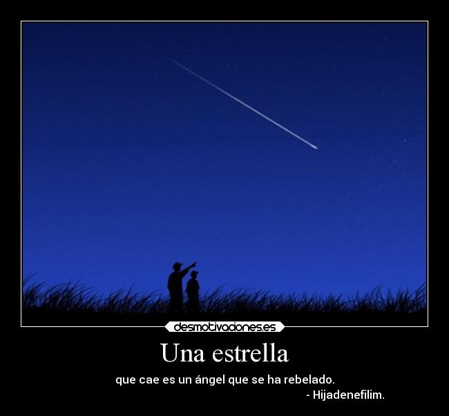 Una estrella - 