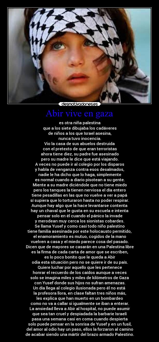 Abir vive en gaza - 
