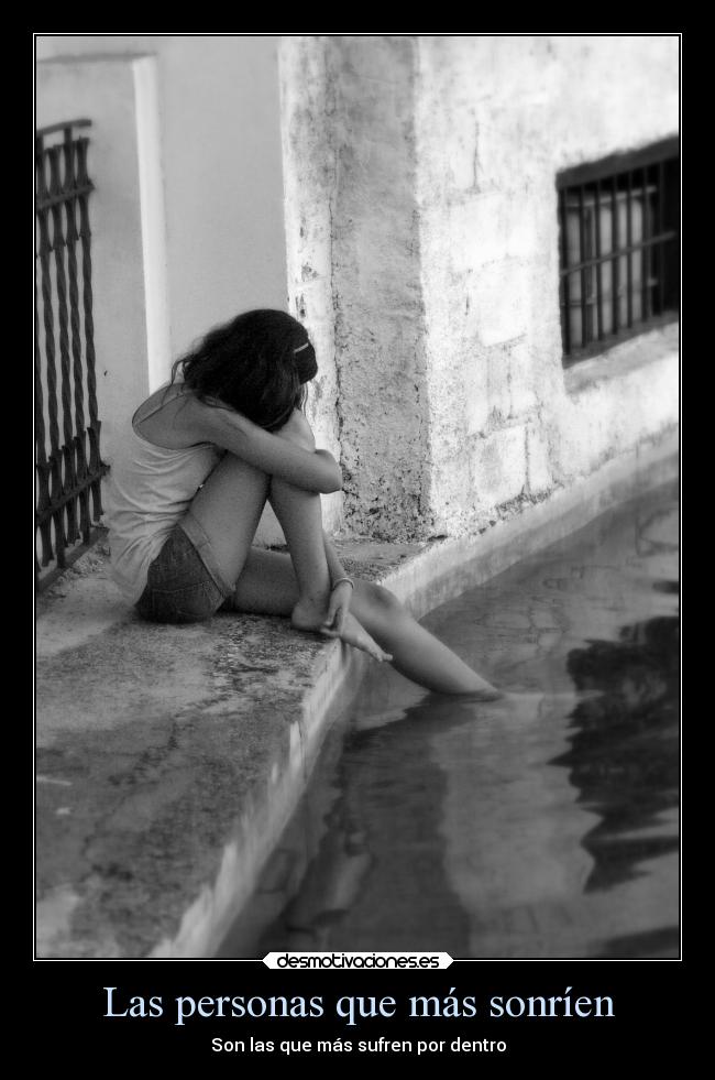 Las personas que más sonríen - Son las que más sufren por dentro