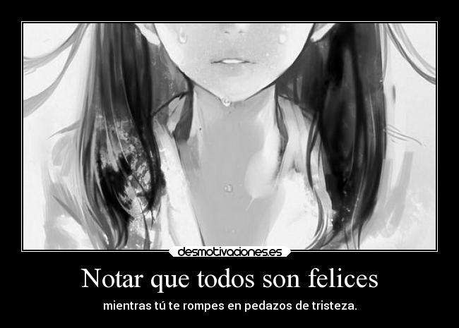 Notar que todos son felices - 