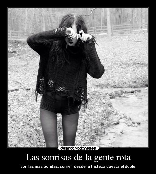 carteles tristeza sonrisa alegria desmotivaciones