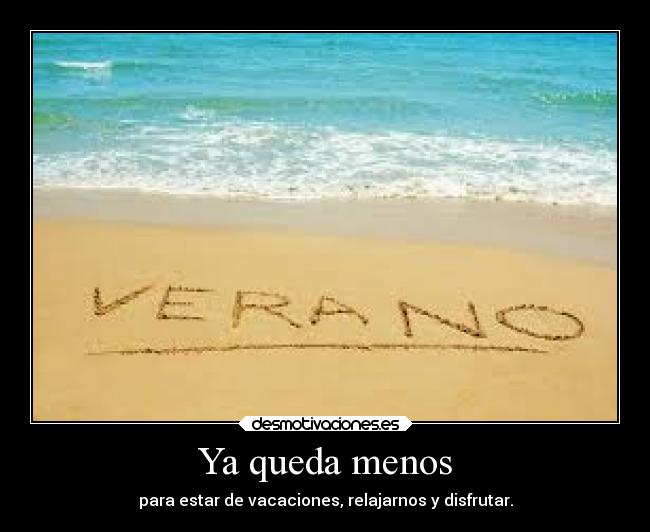 carteles verano desmotivaciones