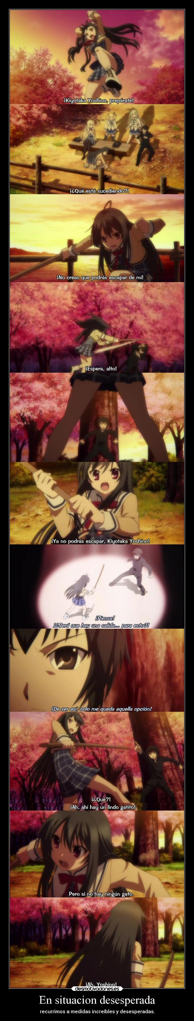 carteles vida amistad anime situacion desesperada recurrir lograr excusa increible unica rara raptorhunters desmotivaciones