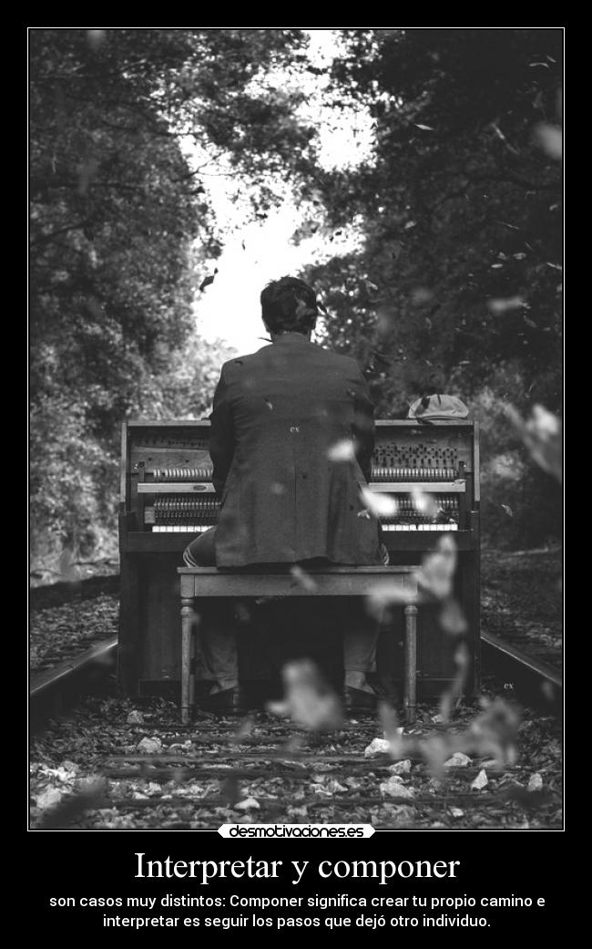 Interpretar y componer - 