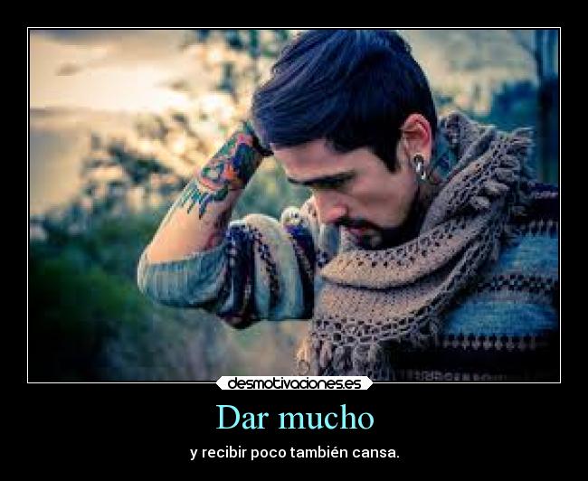 Dar mucho - 