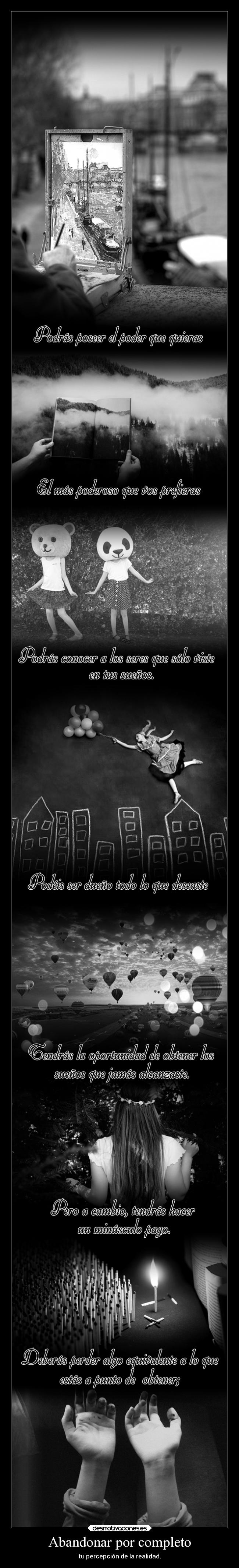 Abandonar por completo -