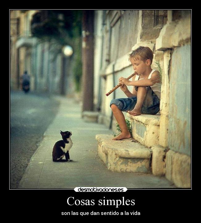 Cosas simples -