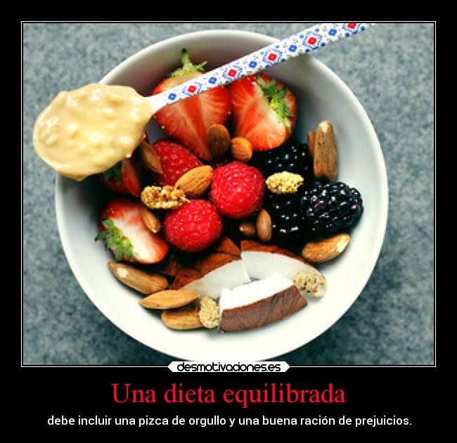 Una dieta equilibrada - 