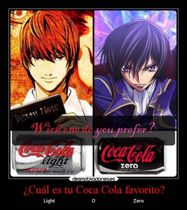 ¿Cuál es tu Coca Cola favorito? -