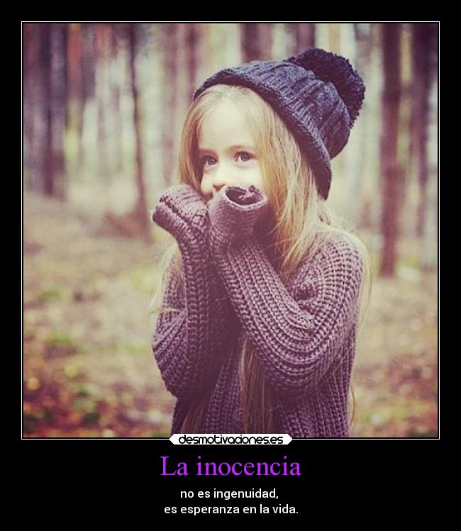 La inocencia -