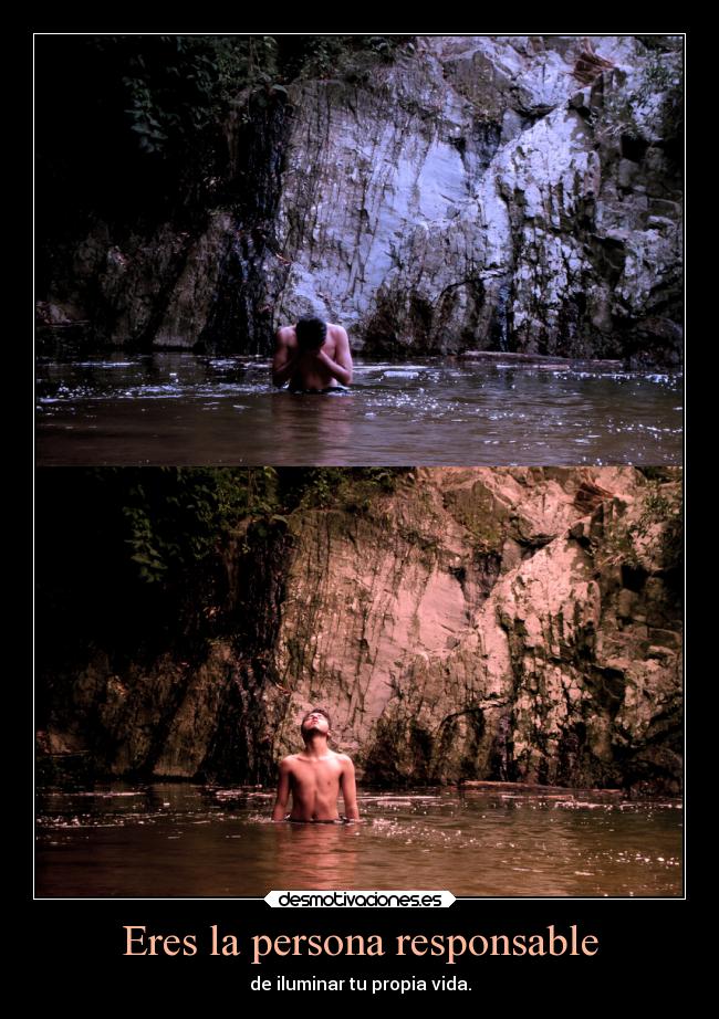 Eres la persona responsable -