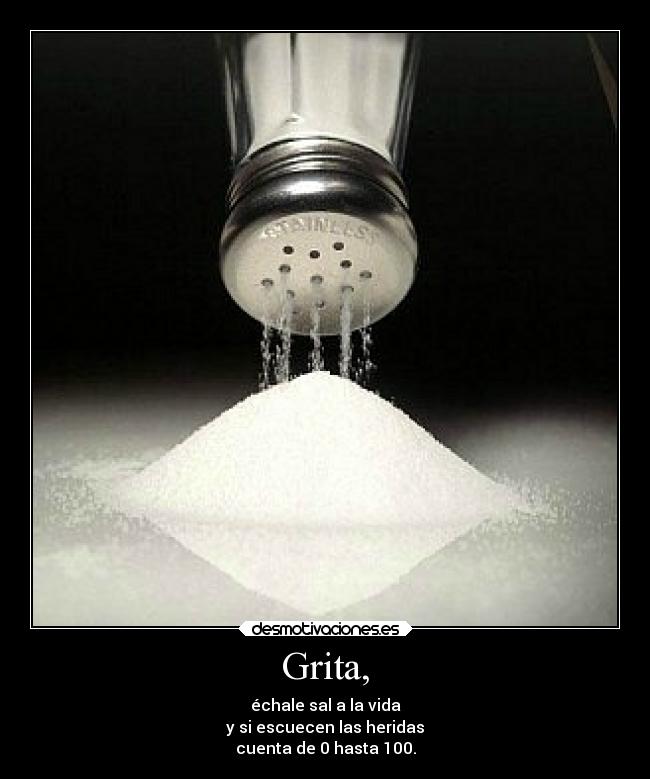 Grita, - 