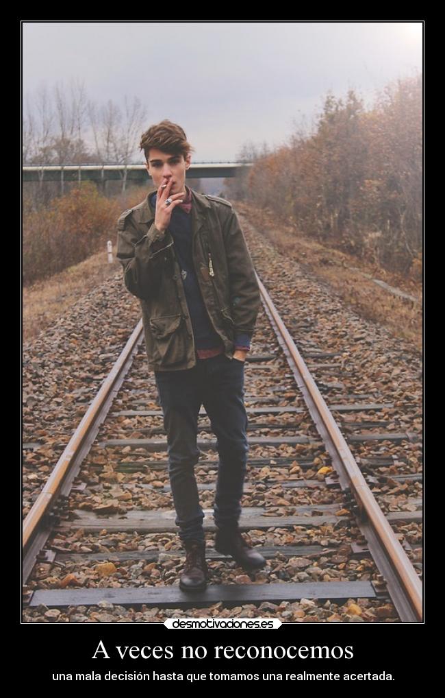 A veces no reconocemos -