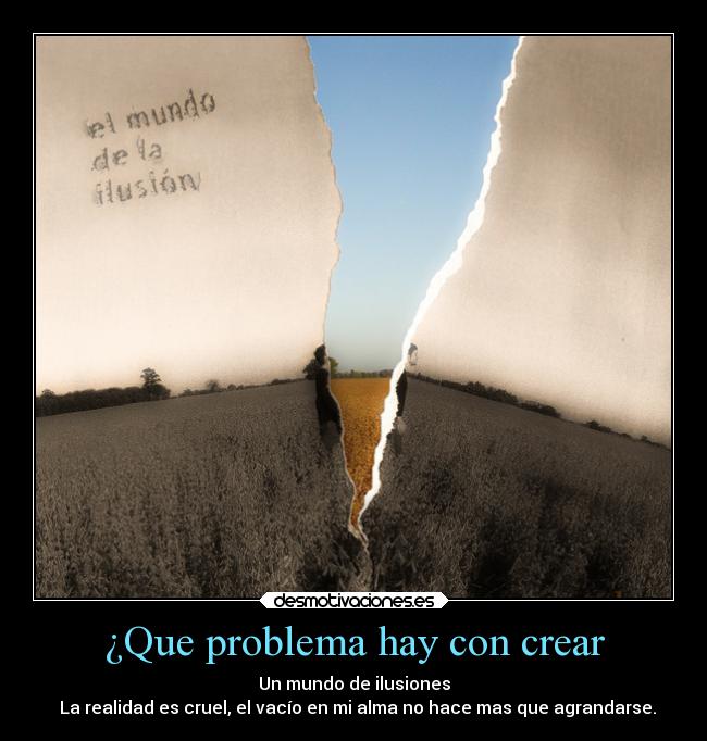 ¿Que problema hay con crear -