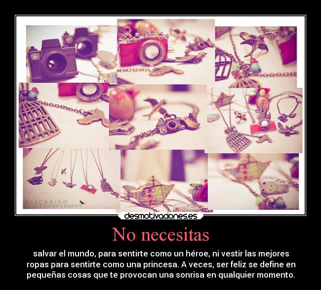 No necesitas - 