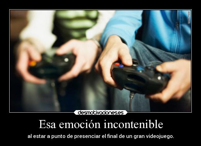 carteles videojuegos emocion desmotivaciones