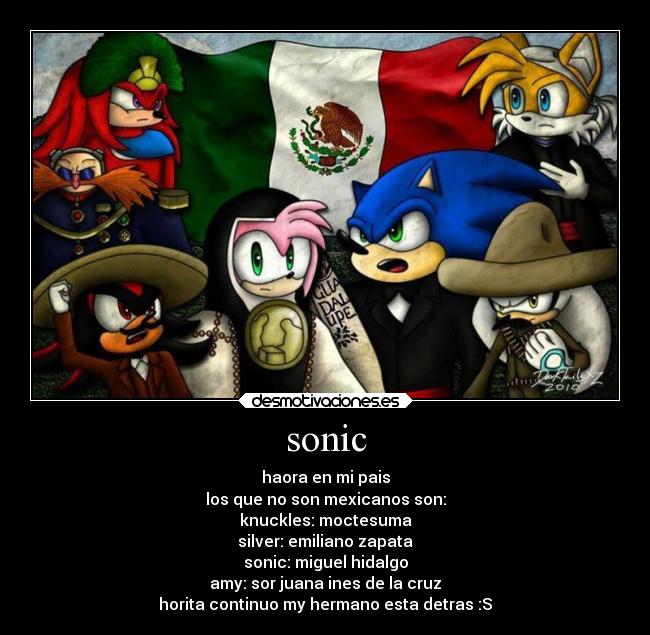 carteles videojuegos sonic desmotivaciones
