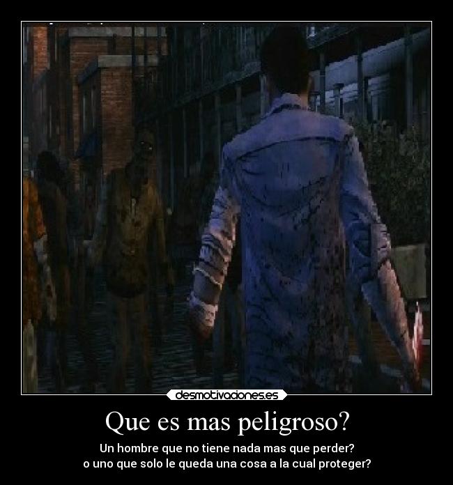carteles videojuegos thewalkingdead the walking dead game lee everett desmotivaciones