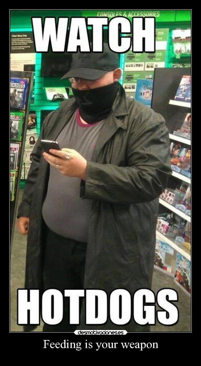 Feeding is your weapon -