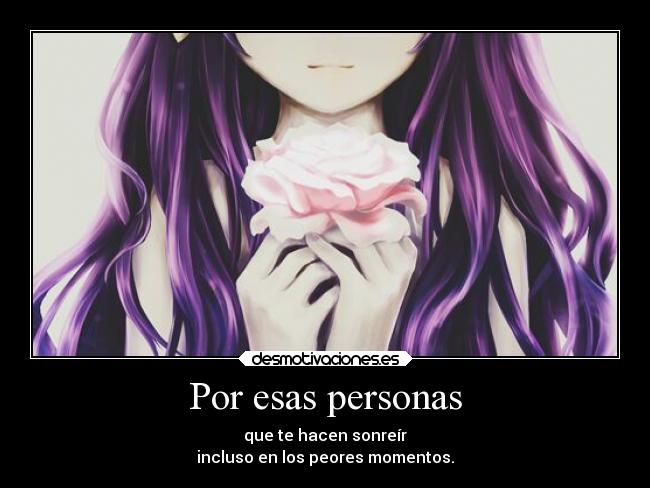 Por esas personas - 