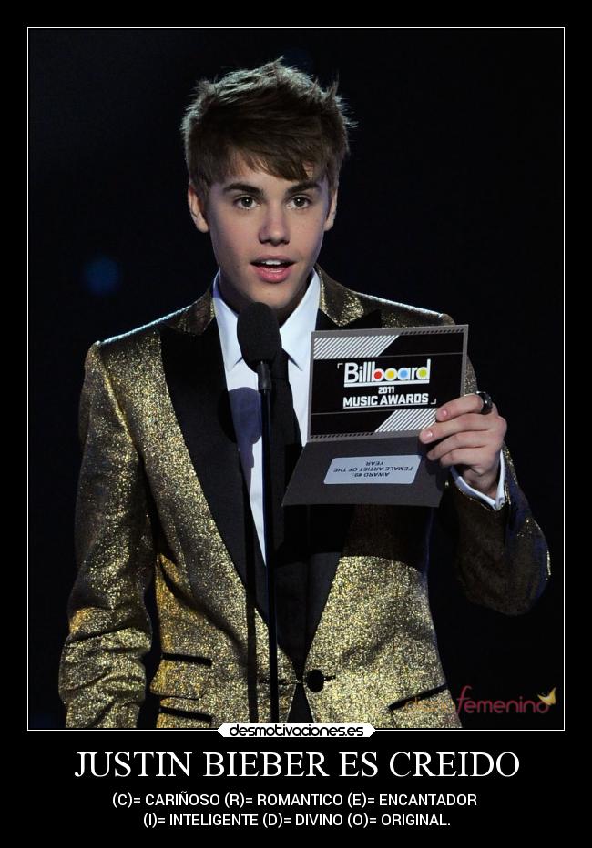 JUSTIN BIEBER ES CREIDO -