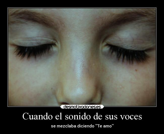 Cuando el sonido de sus voces - 
