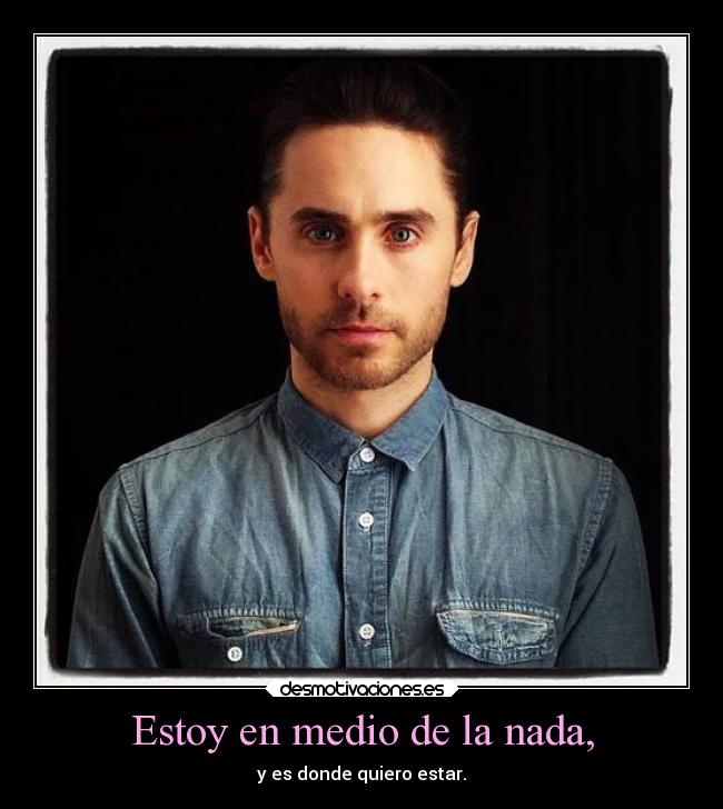 Estoy en medio de la nada, - 